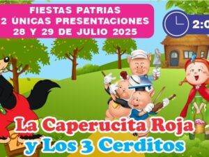 CAPERUCITA ROJA Y LOS TRES CERDITOS