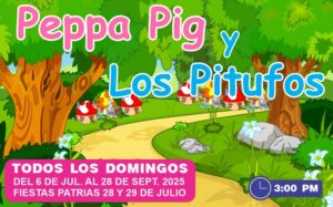 LAS AVENTURAS DE PEPPA PIG Y LOS PITUFOS