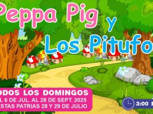 LAS AVENTURAS DE PEPPA PIG Y LOS PITUFOS