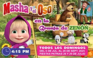 MASHA Y EL OSO EN LA GRANJA DE ZENON