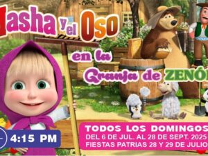 MASHA Y EL OSO EN LA GRANJA DE ZENON