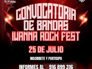 ¡Titán Producciones convoca bandas y solistas para el Iwanna Rock Fest!